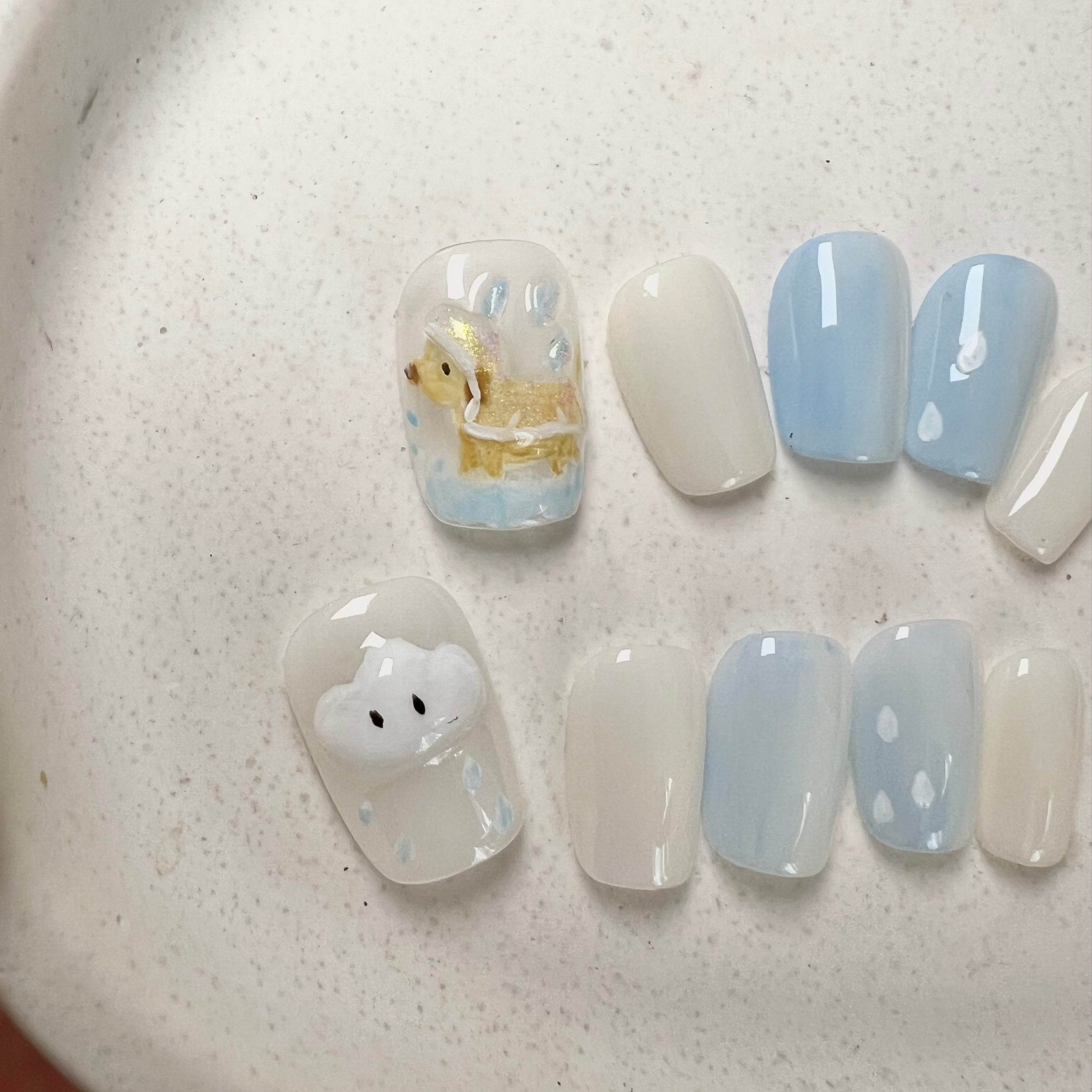 vlei square press on nails