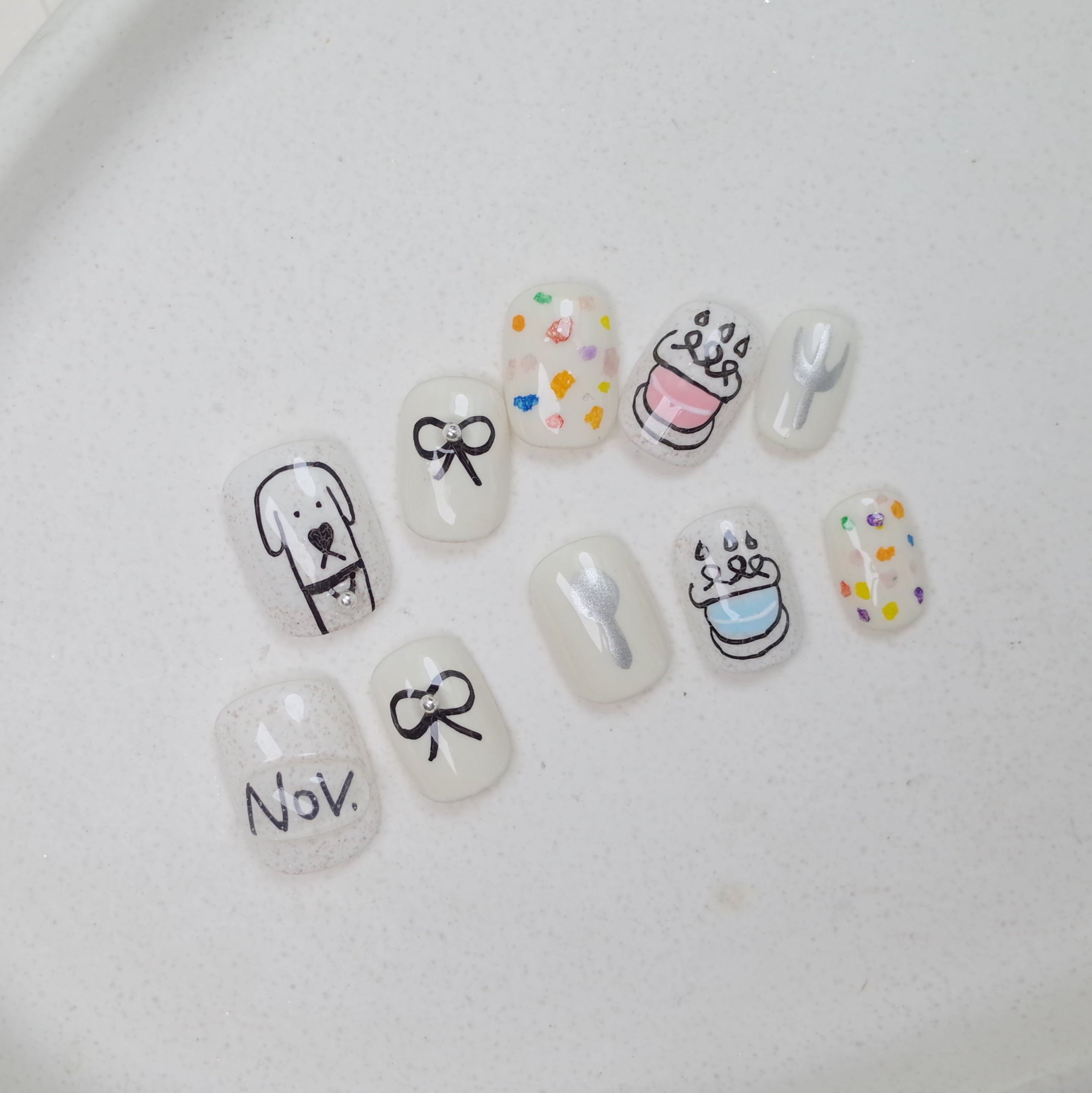 Vlei Nails Round Press on nails