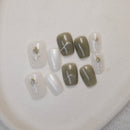 square press on nails