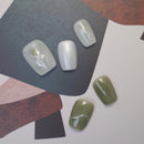 Square press on nails