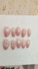 Blush Ombre pink gradient press-on nails, soft natural ombré design, handcrafted reusable gel nails by Vlei Nails.
