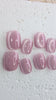 Pink rose jelly press-on nails with soft translucent pink finish